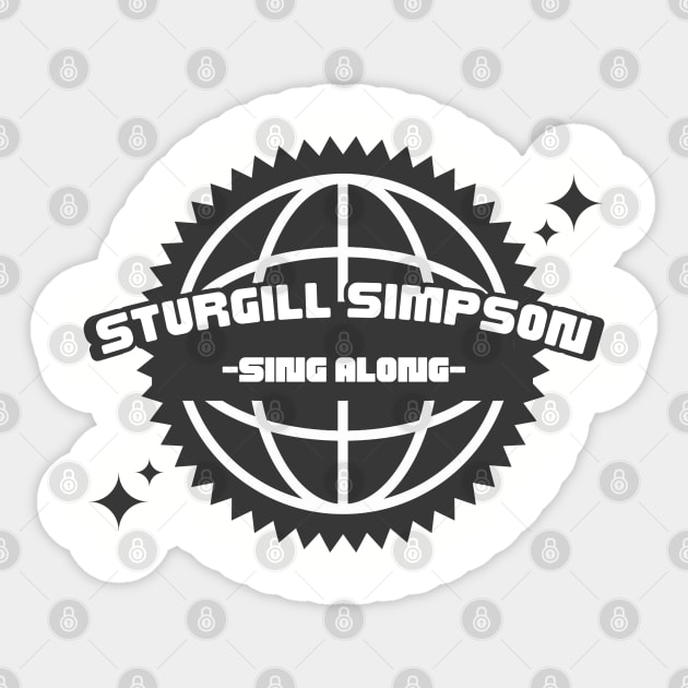 Sturgill Simpson // Pmd Sticker by PMD Store